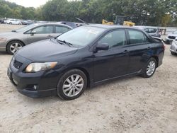 Toyota salvage cars for sale: 2010 Toyota Corolla Base