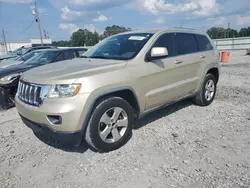 Salvage cars for sale at Montgomery, AL auction: 2012 Jeep Grand Cherokee Laredo