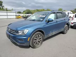 Volkswagen salvage cars for sale: 2019 Volkswagen Tiguan SE