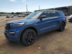 Ford salvage cars for sale: 2022 Ford Explorer ST