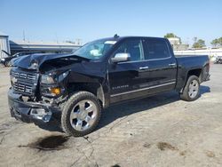 Salvage cars for sale at Tulsa, OK auction: 2015 Chevrolet Silverado C1500 LTZ