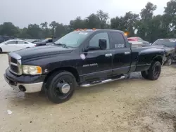 Salvage cars for sale at Ocala, FL auction: 2005 Dodge RAM 3500 ST