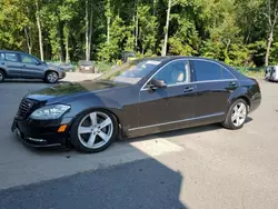 Salvage cars for sale at East Granby, CT auction: 2010 Mercedes-Benz S 550 4matic