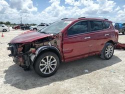 Carros salvage sin ofertas aún a la venta en subasta: 2018 Toyota Rav4 Limited