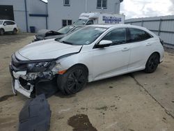 Honda salvage cars for sale: 2019 Honda Civic EX