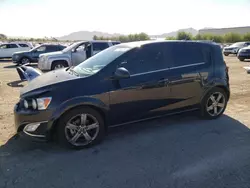 Salvage cars for sale at Las Vegas, NV auction: 2013 Chevrolet Sonic RS