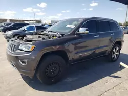 Jeep salvage cars for sale: 2014 Jeep Grand Cherokee Overland