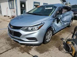 Salvage cars for sale at Pekin, IL auction: 2017 Chevrolet Cruze LS