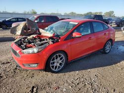 Salvage cars for sale at Kansas City, KS auction: 2015 Ford Focus SE