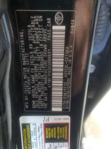 2012 Toyota Camry Base