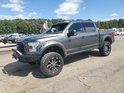 Salvage cars for sale at Florence, MS auction: 2017 Ford F150 Supercrew