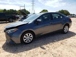 Salvage cars for sale at China Grove, NC auction: 2015 Toyota Corolla L