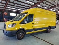 Salvage trucks for sale at East Granby, CT auction: 2016 Ford Transit T-250