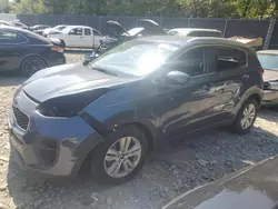 Salvage cars for sale at Waldorf, MD auction: 2017 KIA Sportage LX