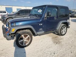 Salvage cars for sale at Haslet, TX auction: 2003 Jeep Wrangler Commando