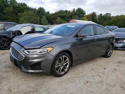 2020 Ford Fusion SEL en venta en Mendon, MA