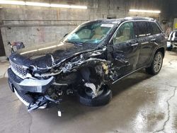 Jeep salvage cars for sale: 2022 Jeep Grand Cherokee Summit