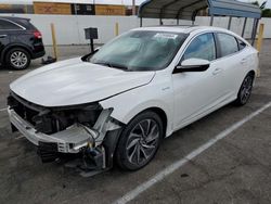 Salvage cars for sale at Van Nuys, CA auction: 2021 Honda Insight Touring