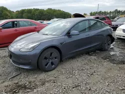 Tesla Model 3 salvage cars for sale: 2022 Tesla Model 3