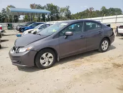 Honda salvage cars for sale: 2015 Honda Civic LX