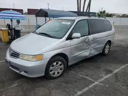 Salvage cars for sale at Van Nuys, CA auction: 2003 Honda Odyssey EXL