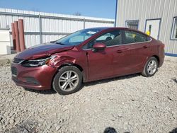 Salvage cars for sale at Appleton, WI auction: 2016 Chevrolet Cruze LT