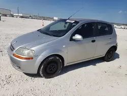 Chevrolet salvage cars for sale: 2008 Chevrolet Aveo Base