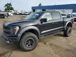 Salvage cars for sale at Woodhaven, MI auction: 2022 Ford F150 Raptor