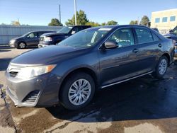 2013 Toyota Camry L en venta en Littleton, CO