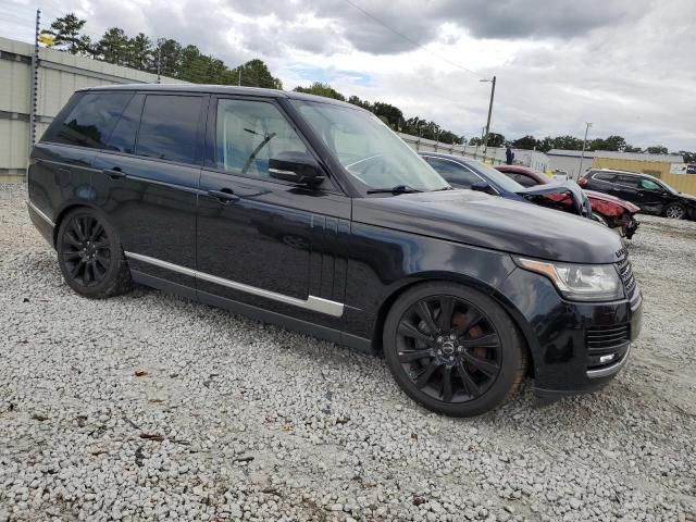 2015 Land Rover Range Rover Supercharged