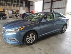 Salvage cars for sale at Wilmer, TX auction: 2017 Hyundai Sonata SE