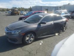 Honda salvage cars for sale: 2018 Honda Civic LX