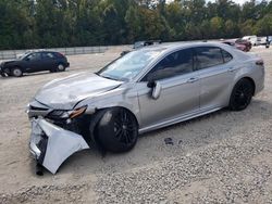 Salvage cars for sale at Ellenwood, GA auction: 2022 Toyota Camry XSE