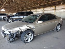 Acura salvage cars for sale: 2005 Acura TL