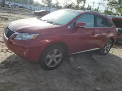 Salvage cars for sale at Riverview, FL auction: 2012 Lexus RX 350