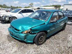 Salvage cars for sale at Hueytown, AL auction: 2001 KIA Rio