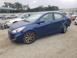 Salvage cars for sale at Spartanburg, SC auction: 2017 Hyundai Accent SE