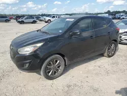 Salvage cars for sale at Houston, TX auction: 2015 Hyundai Tucson GLS