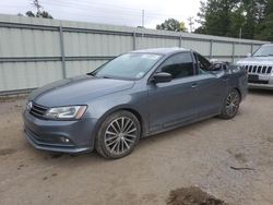 Salvage cars for sale at Shreveport, LA auction: 2016 Volkswagen Jetta Sport