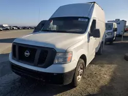 Salvage trucks for sale at San Diego, CA auction: 2012 Nissan NV 2500