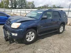 Salvage cars for sale from Copart Spartanburg, SC: 2004 Toyota 4runner SR5