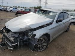 Salvage cars for sale at Elgin, IL auction: 2017 BMW 530 XI