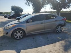 Salvage cars for sale at Tifton, GA auction: 2012 Hyundai Elantra GLS