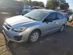 Salvage cars for sale at Denver, CO auction: 2013 Subaru Impreza