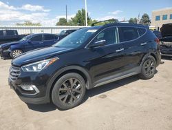 Salvage cars for sale at Littleton, CO auction: 2017 Hyundai Santa FE Sport