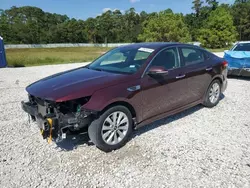 Salvage cars for sale at Houston, TX auction: 2018 KIA Optima LX