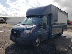 Salvage trucks for sale at Cicero, IN auction: 2021 Ford Transit T-350 HD