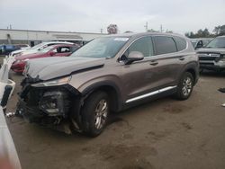 Salvage cars for sale at New Britain, CT auction: 2019 Hyundai Santa FE SE