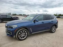 Salvage cars for sale at Houston, TX auction: 2022 BMW X5 Sdrive 40I