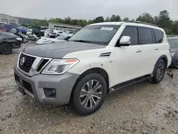 Nissan salvage cars for sale: 2017 Nissan Armada Platinum